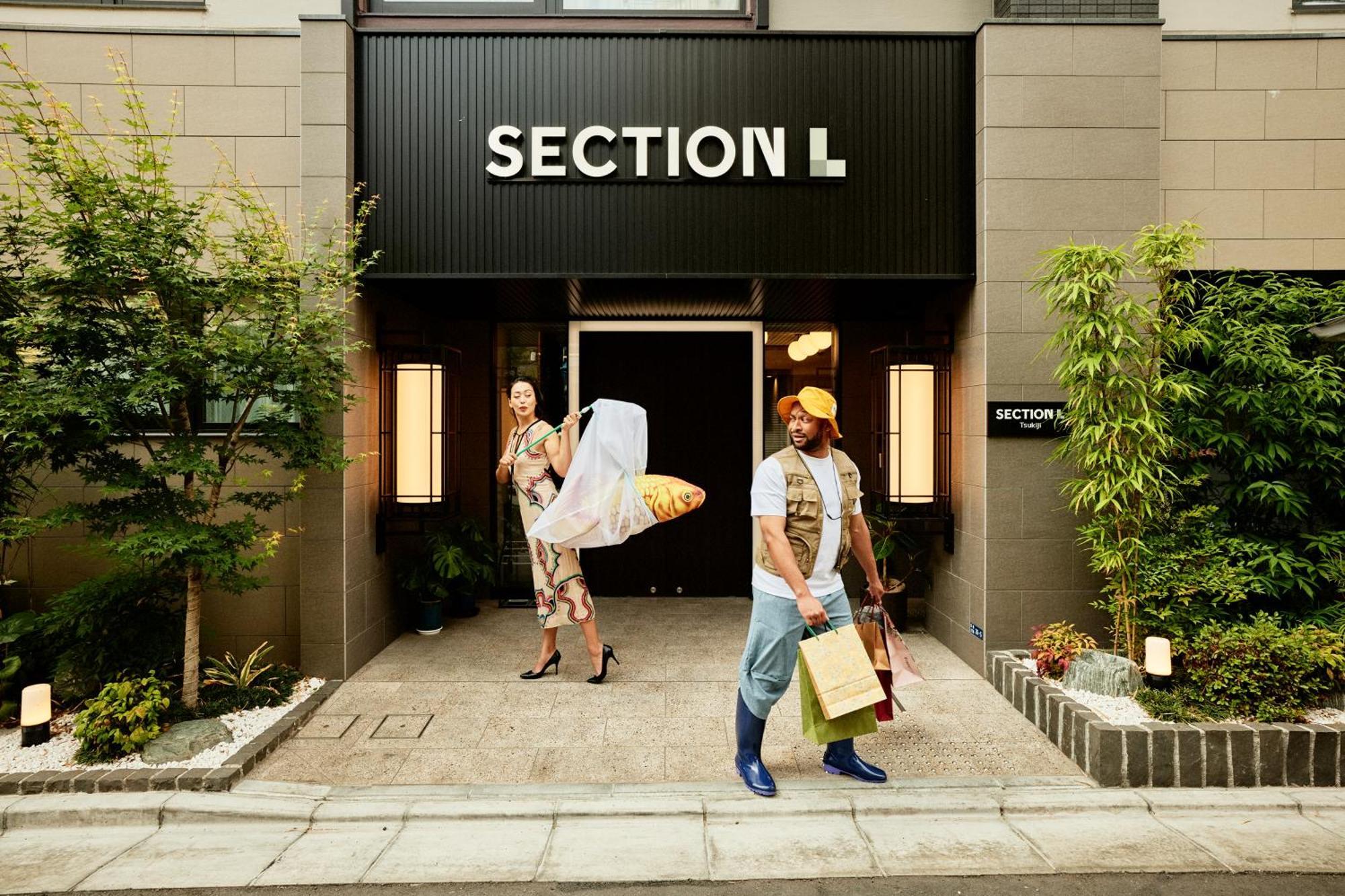 Section L Tsukiji Aparthotel Tokyo Exterior photo